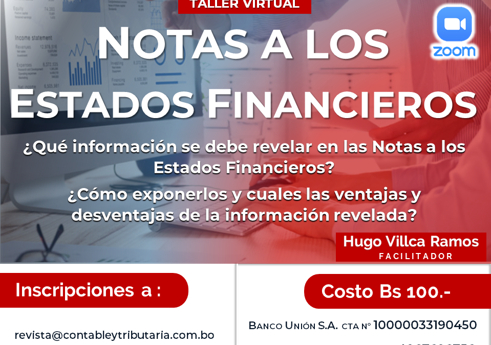 NOTAS A LOS ESTADOS FINANCIEROS