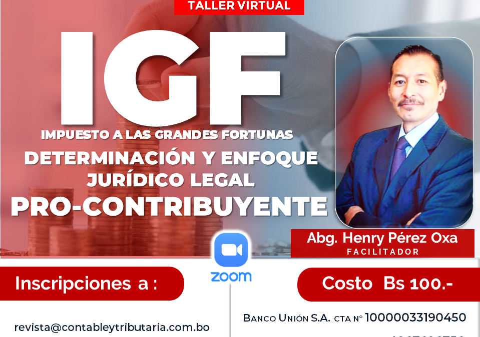 IMPUESTO A LAS GRANDES FORTUNAS, DETERMINACIÓN Y ENFOQUE JURÍDICO LEGAL PRO-CONTRIBUYENTE